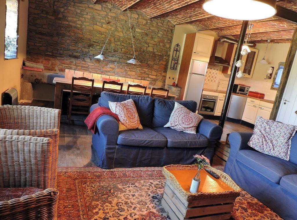 Vakantieboerderij Ferme Le Bleuet Ohey Zimmer foto